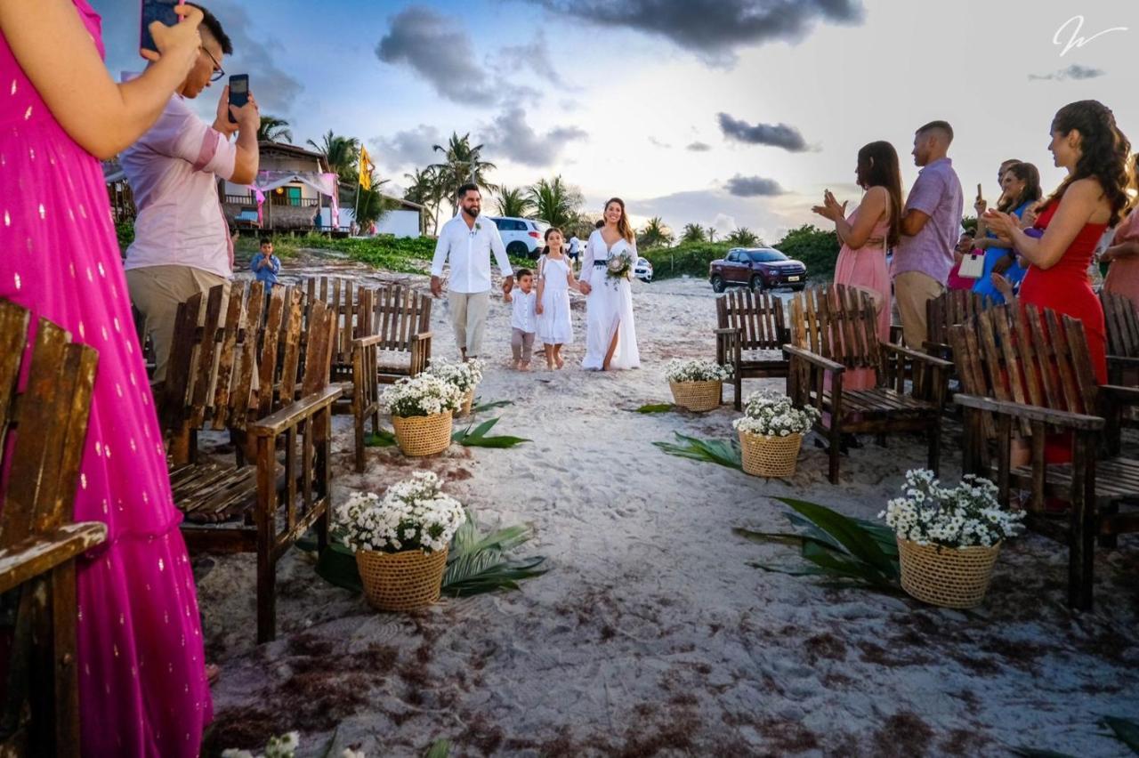 Seu Pedro Lounge Praia - Pousada E Kite Center Icapuí エクステリア 写真