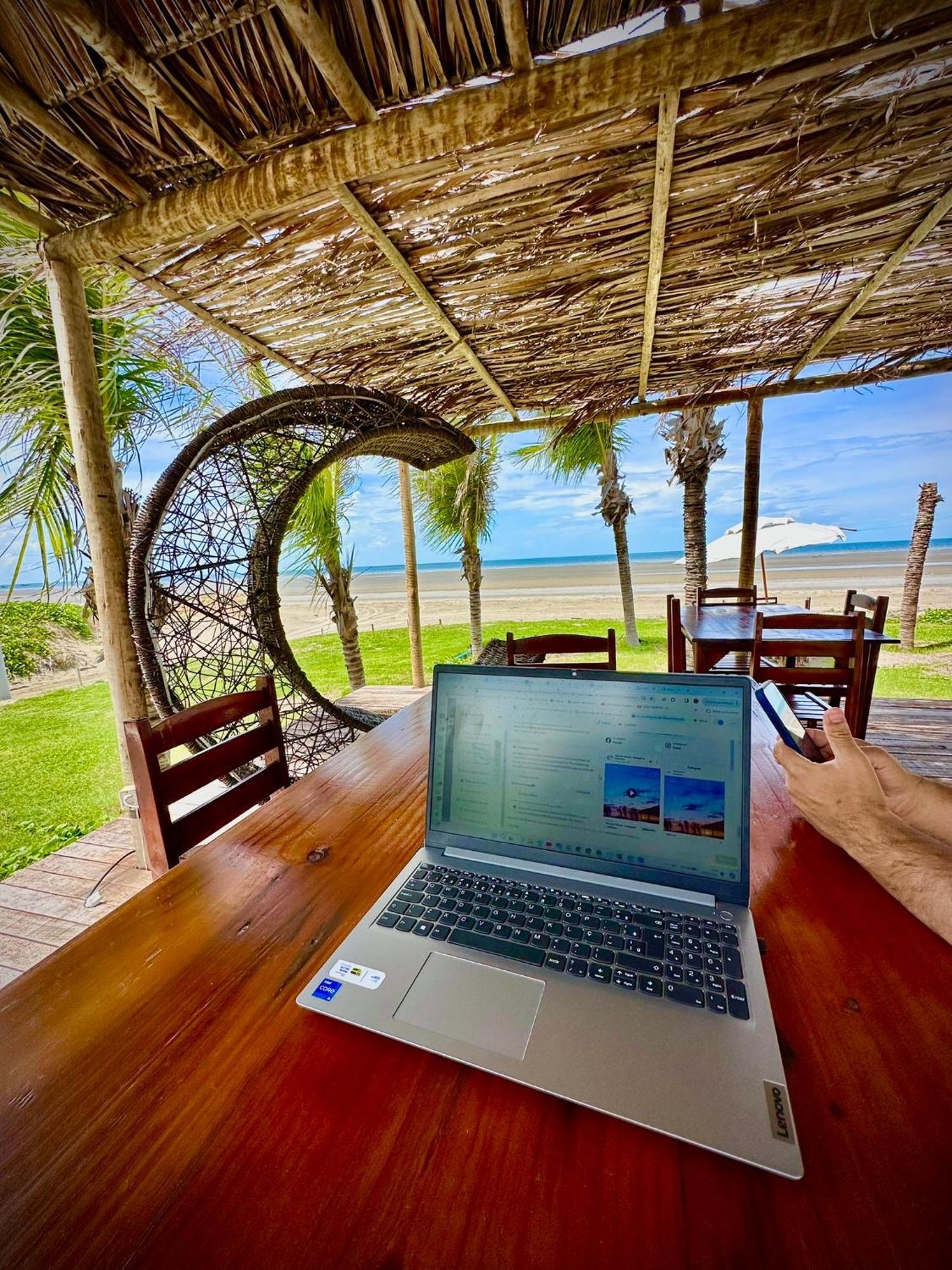 Seu Pedro Lounge Praia - Pousada E Kite Center Icapuí エクステリア 写真